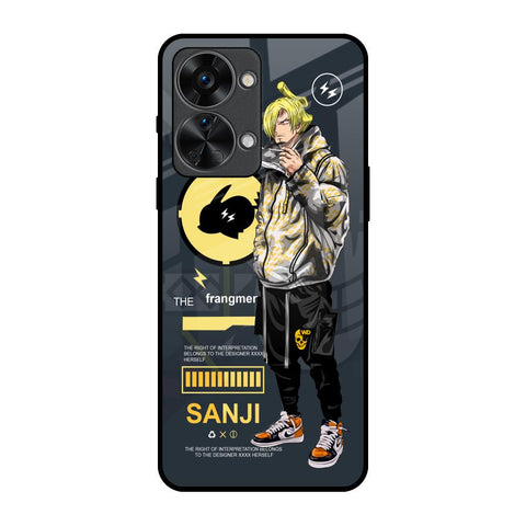 Cool Sanji OnePlus Nord 2T 5G Glass Back Cover Online