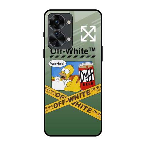 Duff Beer OnePlus Nord 2T 5G Glass Back Cover Online