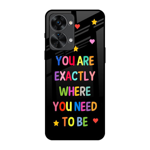 Magical Words OnePlus Nord 2T 5G Glass Back Cover Online