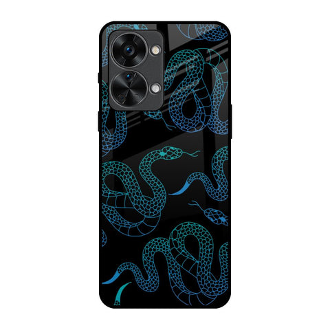 Serpentine OnePlus Nord 2T 5G Glass Back Cover Online