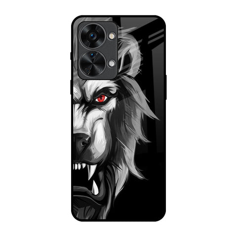 Wild Lion OnePlus Nord 2T 5G Glass Back Cover Online