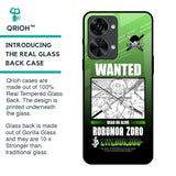 Zoro Wanted Glass Case for OnePlus Nord 2T 5G