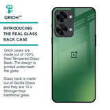 Green Grunge Texture Glass Case for OnePlus Nord 2T 5G