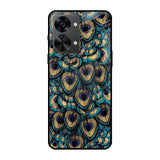 Peacock Feathers OnePlus Nord 2T 5GGlass Cases & Covers Online