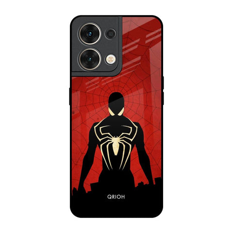 Mighty Superhero Oppo Reno8 5G Glass Back Cover Online