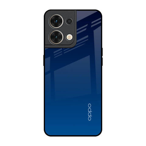 Very Blue Oppo Reno8 5G Glass Back Cover Online