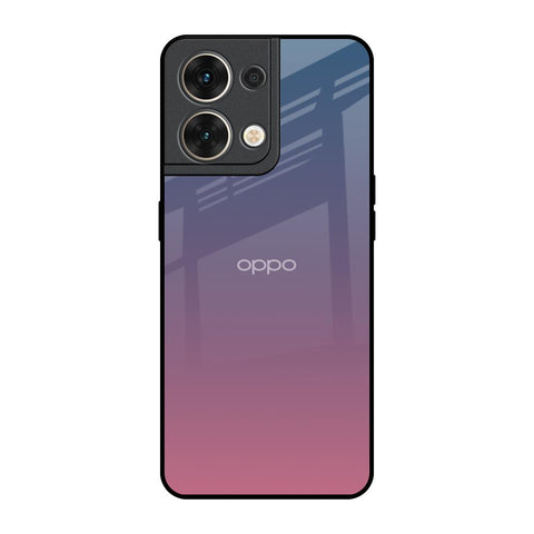 Pastel Gradient Oppo Reno8 5G Glass Back Cover Online