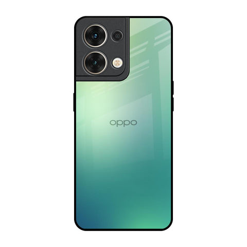 Dusty Green Oppo Reno8 5G Glass Back Cover Online