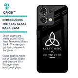 Everything Is Connected Glass Case for Oppo Reno8 5G
