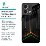 Modern Ultra Chevron Glass Case for Oppo Reno8 5G