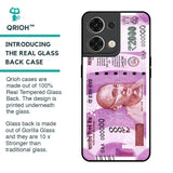 Stock Out Currency Glass Case for Oppo Reno8 5G