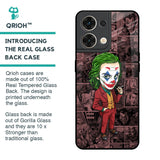 Joker Cartoon Glass Case for Oppo Reno8 5G