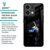 Car In Dark Glass Case for Oppo Reno8 5G