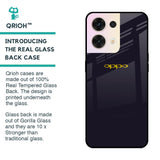Deadlock Black Glass Case For Oppo Reno8 5G