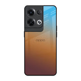 Rich Brown Oppo Reno8 Pro 5G Glass Back Cover Online