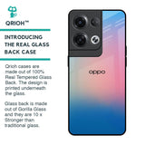 Blue & Pink Ombre Glass case for Oppo Reno8 Pro 5G