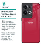 Solo Maroon Glass case for Oppo Reno8 Pro 5G