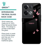 Fly Butterfly Glass Case for Oppo Reno8 Pro 5G