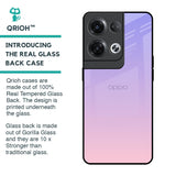 Lavender Gradient Glass Case for Oppo Reno8 Pro 5G