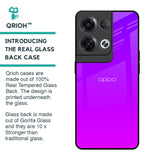Purple Pink Glass Case for Oppo Reno8 Pro 5G