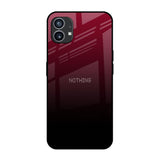 Wine Red Nothing Phone 1 Glass Back Cover Online