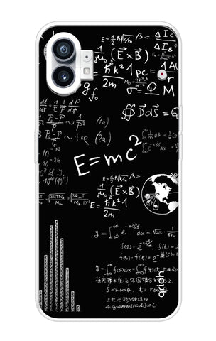 Equation Doodle Nothing Phone 1 Back Cover