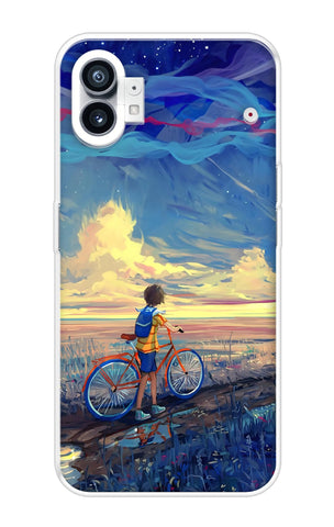 Riding Bicycle to Dreamland Nothing Phone 1 Back Cover