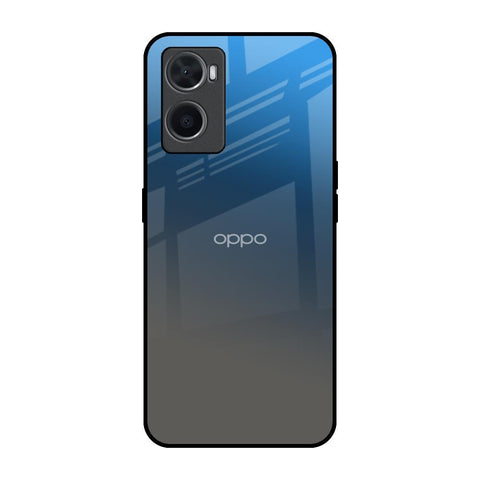 Blue Grey Ombre Oppo A36 Glass Back Cover Online
