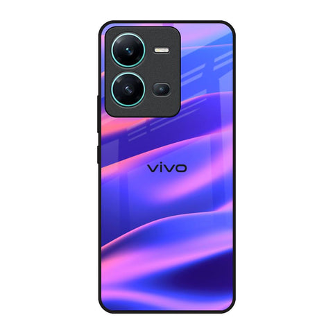 Colorful Dunes Vivo V25 Glass Back Cover Online