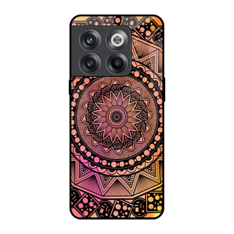 Floral Mandala OnePlus 10T 5G Glass Back Cover Online