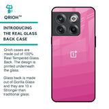Pink Ribbon Caddy Glass Case for OnePlus 10T 5G