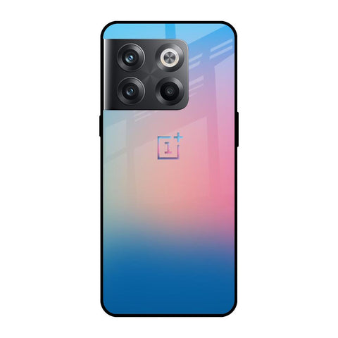 Blue & Pink Ombre OnePlus 10T 5G Glass Cases & Covers Online