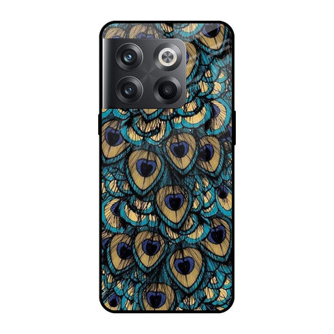Peacock Feathers OnePlus 10T 5G Glass Cases & Covers Online