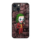 Joker Cartoon iPhone 14 Plus Glass Back Cover Online