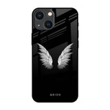 White Angel Wings iPhone 14 Plus Glass Back Cover Online