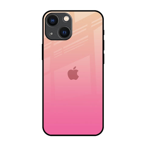 Pastel Pink Gradient iPhone 14 Plus Glass Back Cover Online