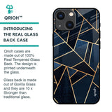 Abstract Tiles Glass Case for iPhone 14 Plus