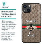 Blind For Love Glass Case for iPhone 14 Plus