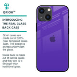 Amethyst Purple Glass Case for iPhone 14 Plus