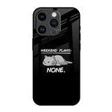Weekend Plans iPhone 14 Pro Glass Back Cover Online