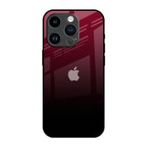 Wine Red iPhone 14 Pro Glass Back Cover Online