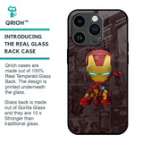 Angry Baby Super Hero Glass Case for iPhone 14 Pro