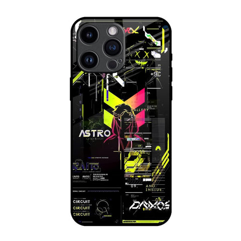 Astro Glitch iPhone 14 Pro Max Glass Back Cover Online
