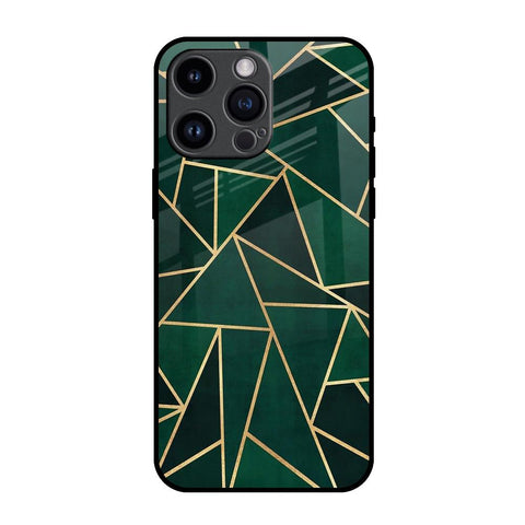 Abstract Green iPhone 14 Pro Max Glass Back Cover Online