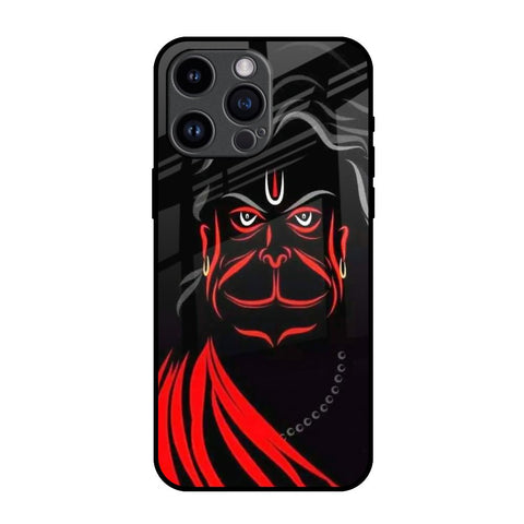 Lord Hanuman iPhone 14 Pro Max Glass Back Cover Online