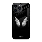 White Angel Wings iPhone 14 Pro Max Glass Back Cover Online