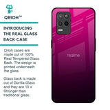 Purple Ombre Pattern Glass Case for Realme 9 5G