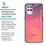 Sunset Orange Glass Case for Realme 9 5G