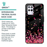 Heart Rain Fall Glass Case For Realme 9 5G