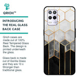 Tricolor Pattern Glass Case for Realme 9 5G